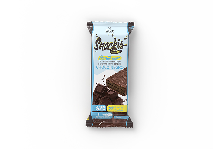 Snackis Compleat choco negro 