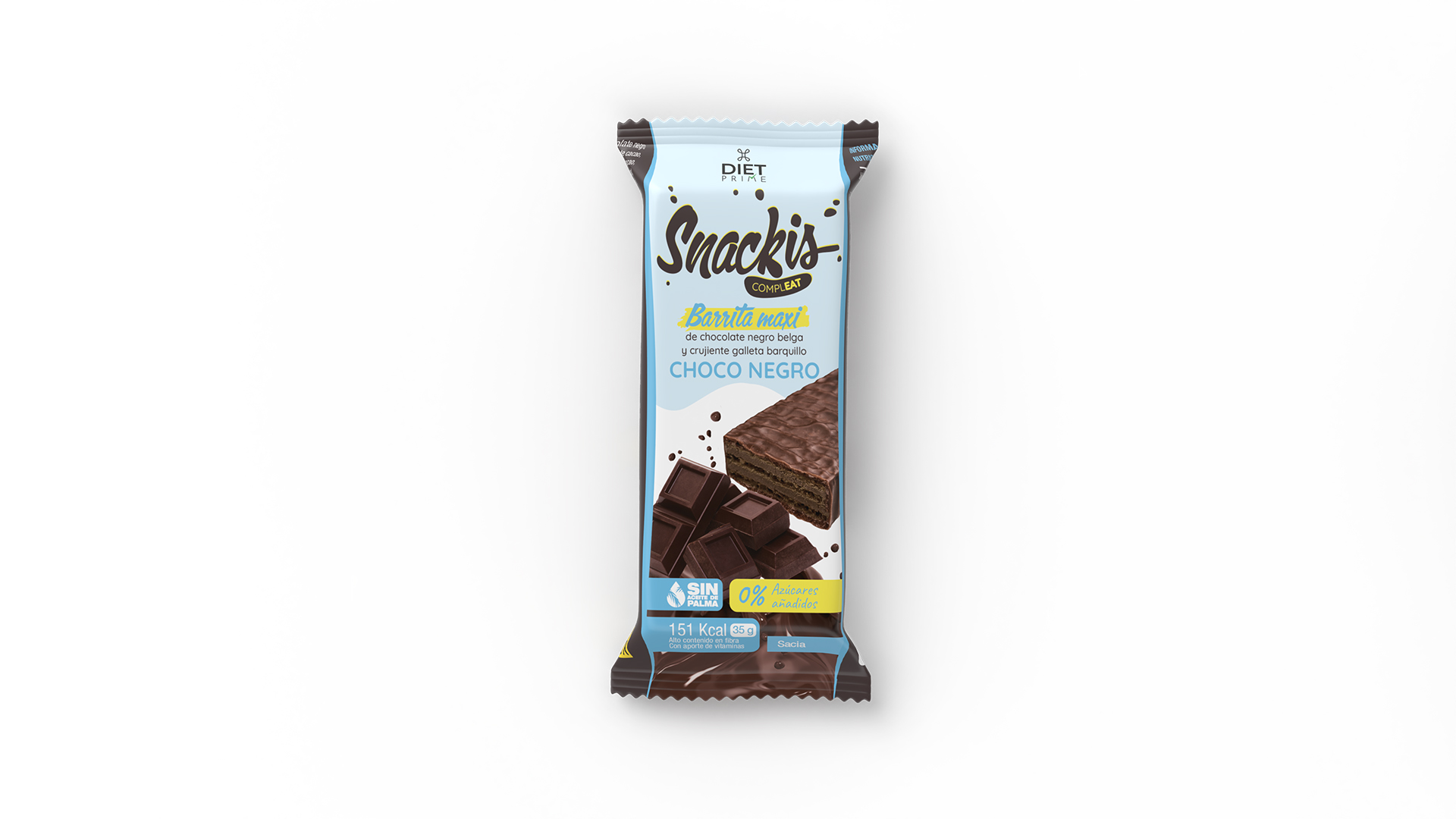 Snackis Compleat choco negro 