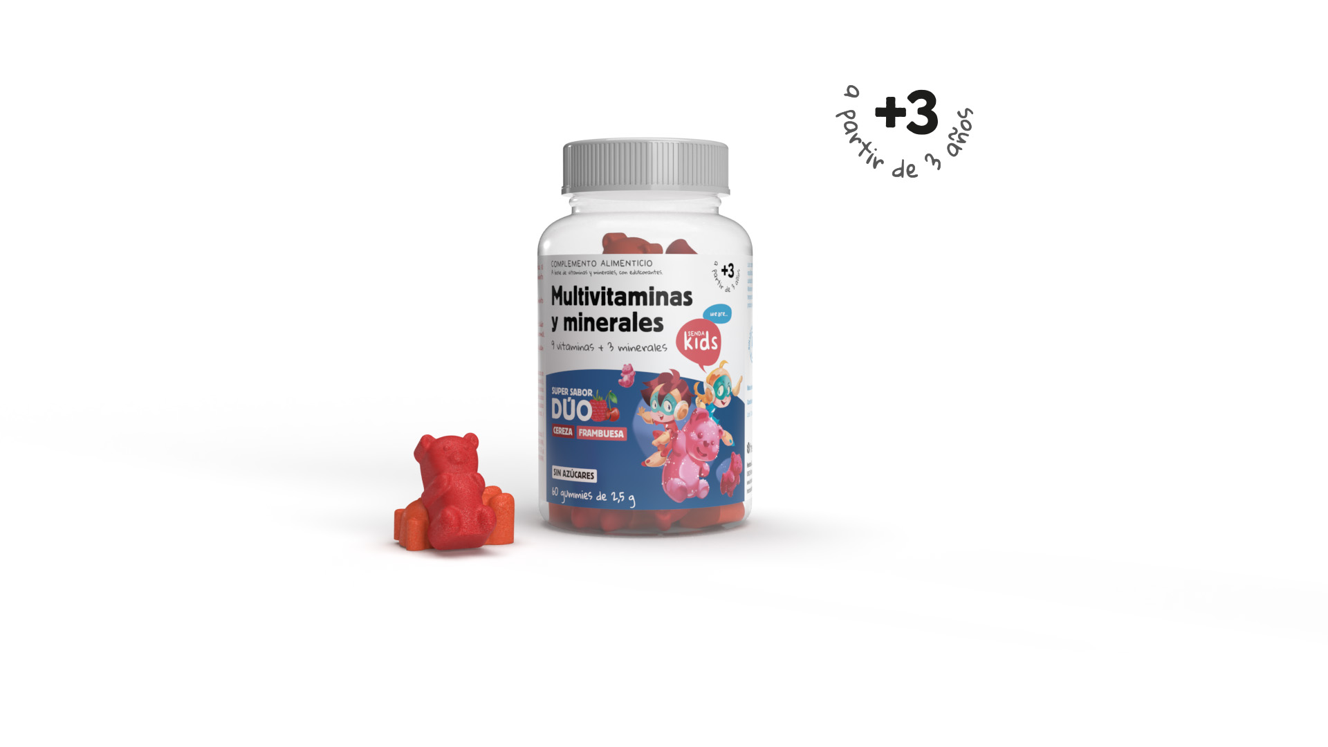 Multivitaminas y minerales gummies