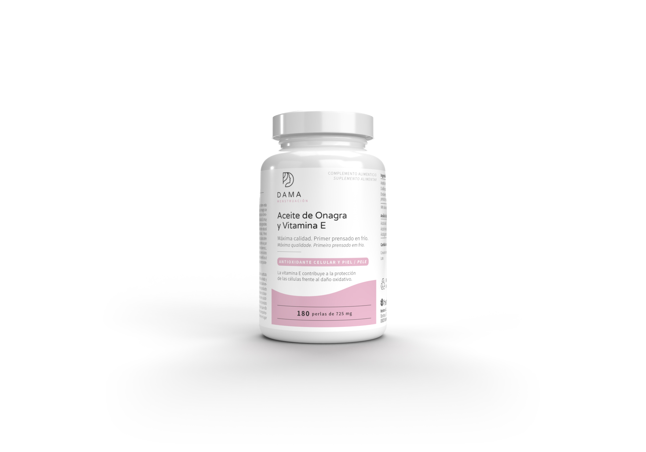 Aceite de onagra y vitamina E 180