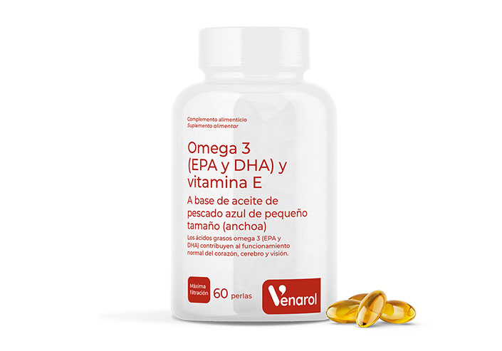 Omega 3 (EPA y DHA) y vitamina E